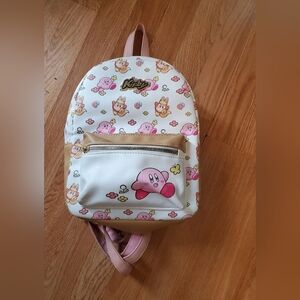 Hot Topic Kirby Themed Mini Backpack